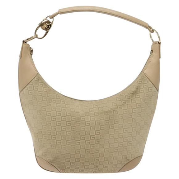 Gucci Hobo Beige Suede shoulder - Picture 1 of 10